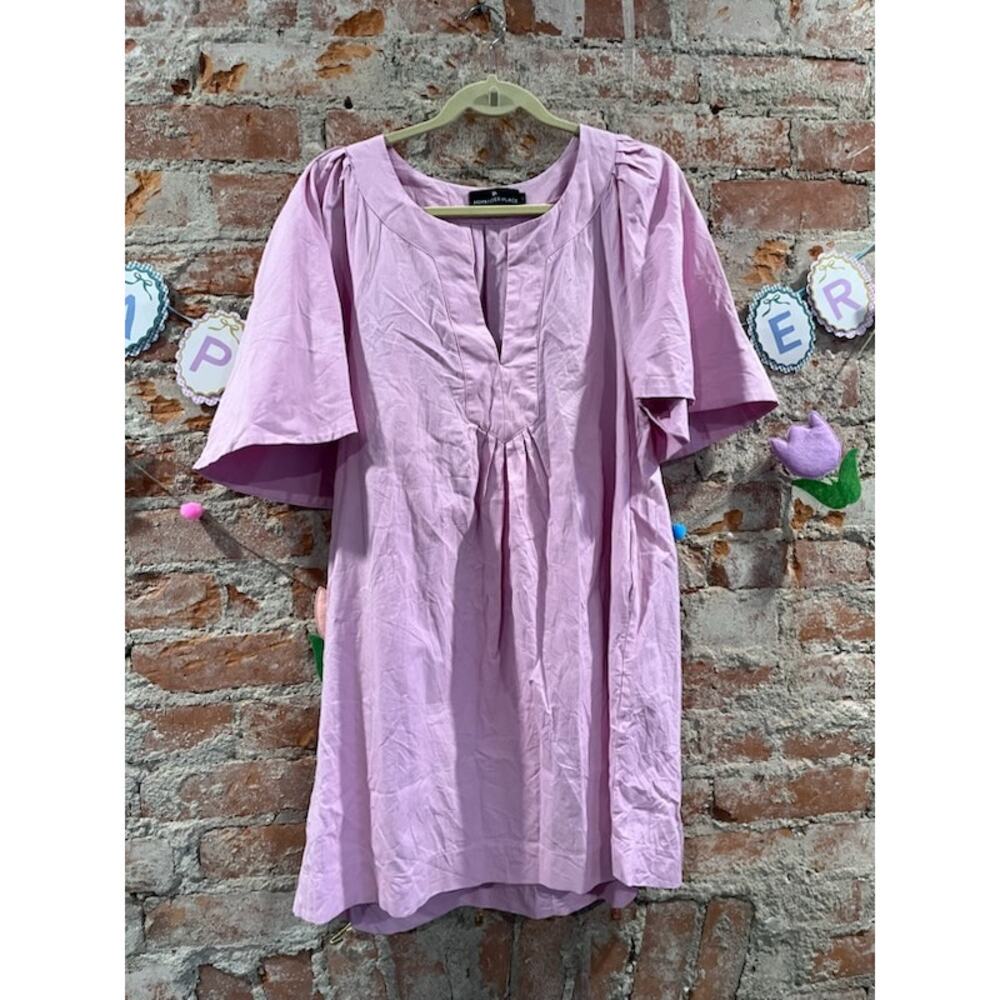 Tuckernuck Lilac Finley Flutter Sleeve Dress